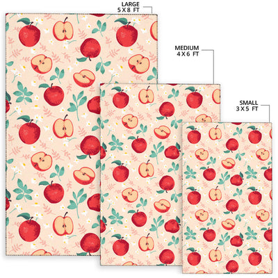 Apple Pattern Print Design AP06 Area Rugs