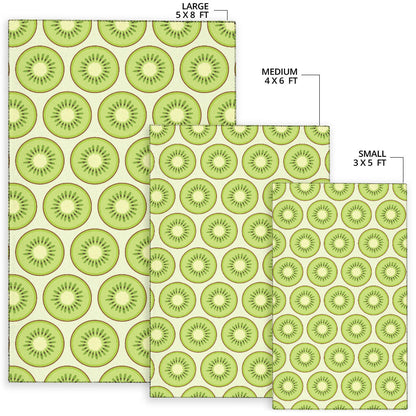 Kiwi Pattern Print Design KW02 Area Rugs