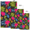 Bird Of Paradise Pattern Print Design BOP014 Area Rugs