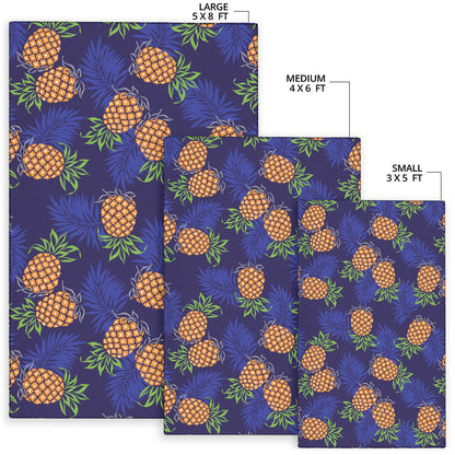 Pineapple Pattern Print Design PP02 Area Rugs