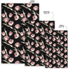 Tulip Pink Pattern Print Design TP02 Area Rugs