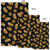 Sunflower Pattern Print Design SF016 Area Rugs
