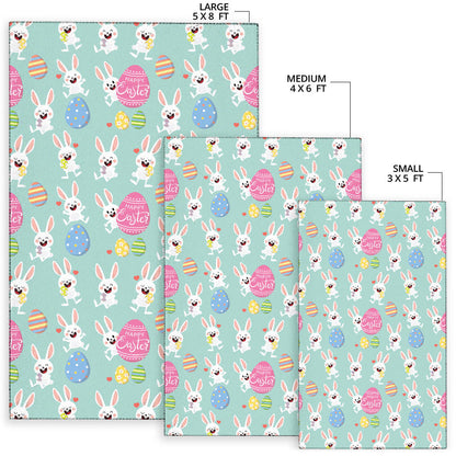 Easter Eggs Pattern Print Design RB014 Area Rugs