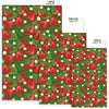 Strawberry Pattern Print Design SB05 Area Rugs