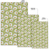 Daisy Pattern Print Design DS06 Area Rugs