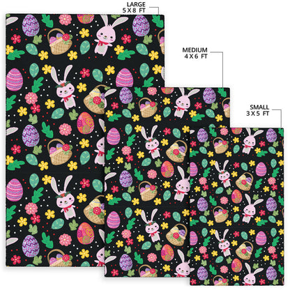 Easter Eggs Pattern Print Design RB05 Area Rugs