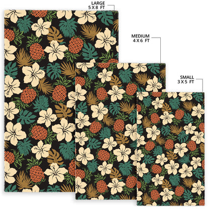 Hawaiian Themed Pattern Print Design H08 Area Rugs