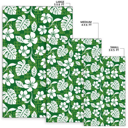 Hawaiian Themed Pattern Print Design H016 Area Rugs