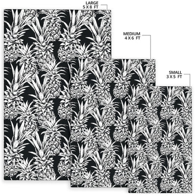 Pineapple Pattern Print Design PP08 Area Rugs