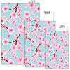 Cherry Blossom Pattern Print Design CB04 Area Rugs