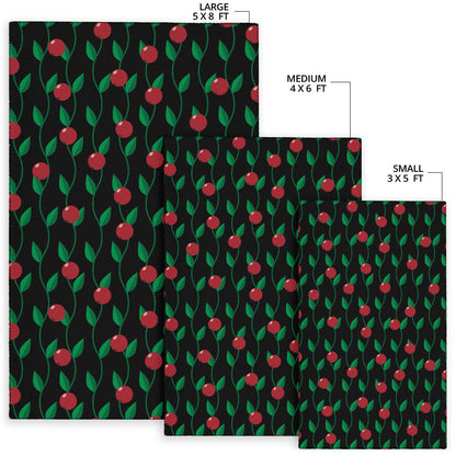 Cranberry Pattern Print Design CB01 Area Rugs