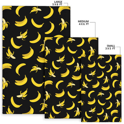 Banana Pattern Print Design BA05 Area Rugs