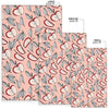 Apple Pattern Print Design AP04 Area Rugs