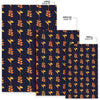 Heliconia Pattern Print Design HL06 Area Rugs