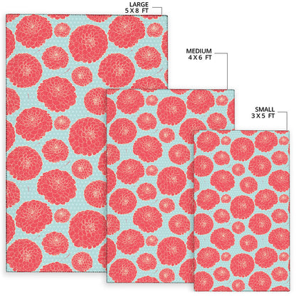 Marigold Pattern Print Design MR03 Area Rugs