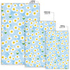 Daisy Pattern Print Design DS010 Area Rugs