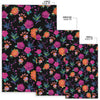 Marigold Pattern Print Design MR02 Area Rugs