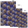 Sea Turtle Pattern Print Design T05 Area Rugs