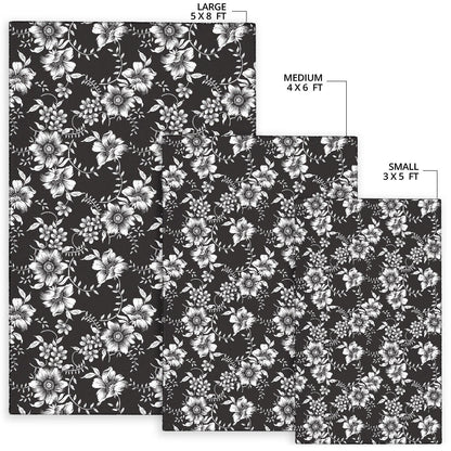Gerberas Pattern Print Design GB02 Area Rugs