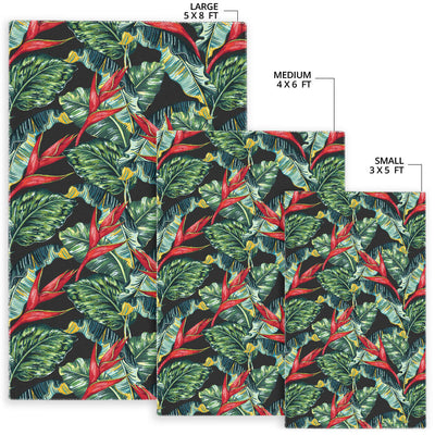 Bird Of Paradise Pattern Print Design BOP06 Area Rugs