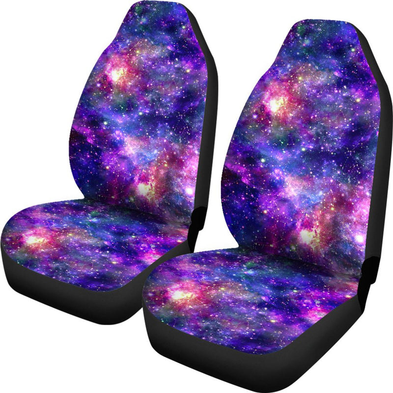 Galaxy Night Stardust Space Print Universal Fit Car Seat Covers