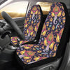 Ganesha Indian Pattern Print Design 03 Car Seat Covers (Set of 2)-JORJUNE.COM