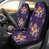 Ganesha Pattern Print Design 04 Car Seat Covers (Set of 2)-JORJUNE.COM