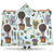 Gardening Pattern Print Design G01 Hooded Blanket-JORJUNE.COM