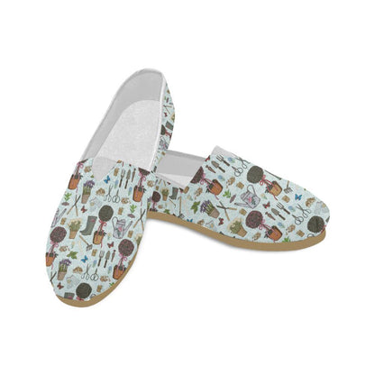 Gardening Pattern Print Design G01 Women Casual Shoes-JorJune.com