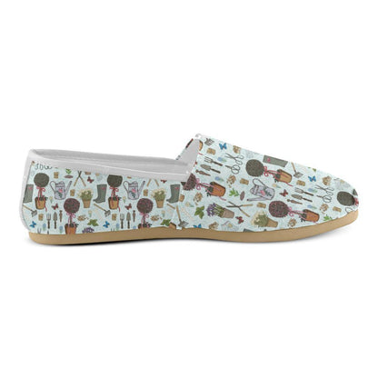 Gardening Pattern Print Design G01 Women Casual Shoes-JorJune.com