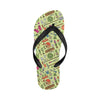 Gardening Pattern Print Design G02 Flip Flops-JorJune