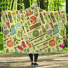 Gardening Pattern Print Design G02 Hooded Blanket-JORJUNE.COM