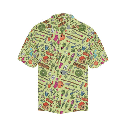 Gardening Pattern Print Design G02 Men Hawaiian Shirt-JorJune