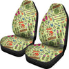 Gardening Pattern Print Design G02 Universal Fit Car Seat Covers-JorJune