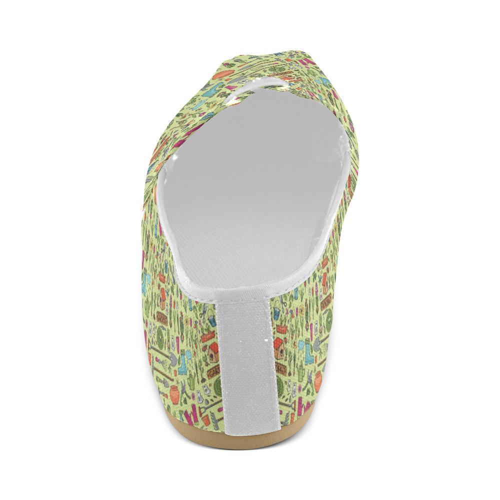 Gardening Pattern Print Design G02 Women Casual Shoes-JorJune.com