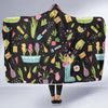 Gardening Pattern Print Design G03 Hooded Blanket-JORJUNE.COM