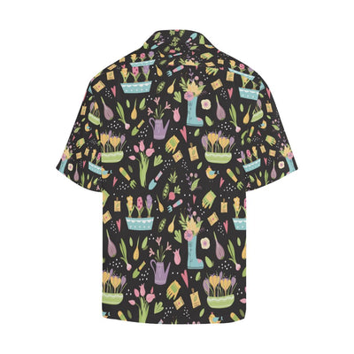 Gardening Pattern Print Design G03 Men Hawaiian Shirt-JorJune