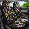 Gardening Pattern Print Design G03 Universal Fit Car Seat Covers-JorJune