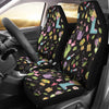 Gardening Pattern Print Design G03 Universal Fit Car Seat Covers-JorJune