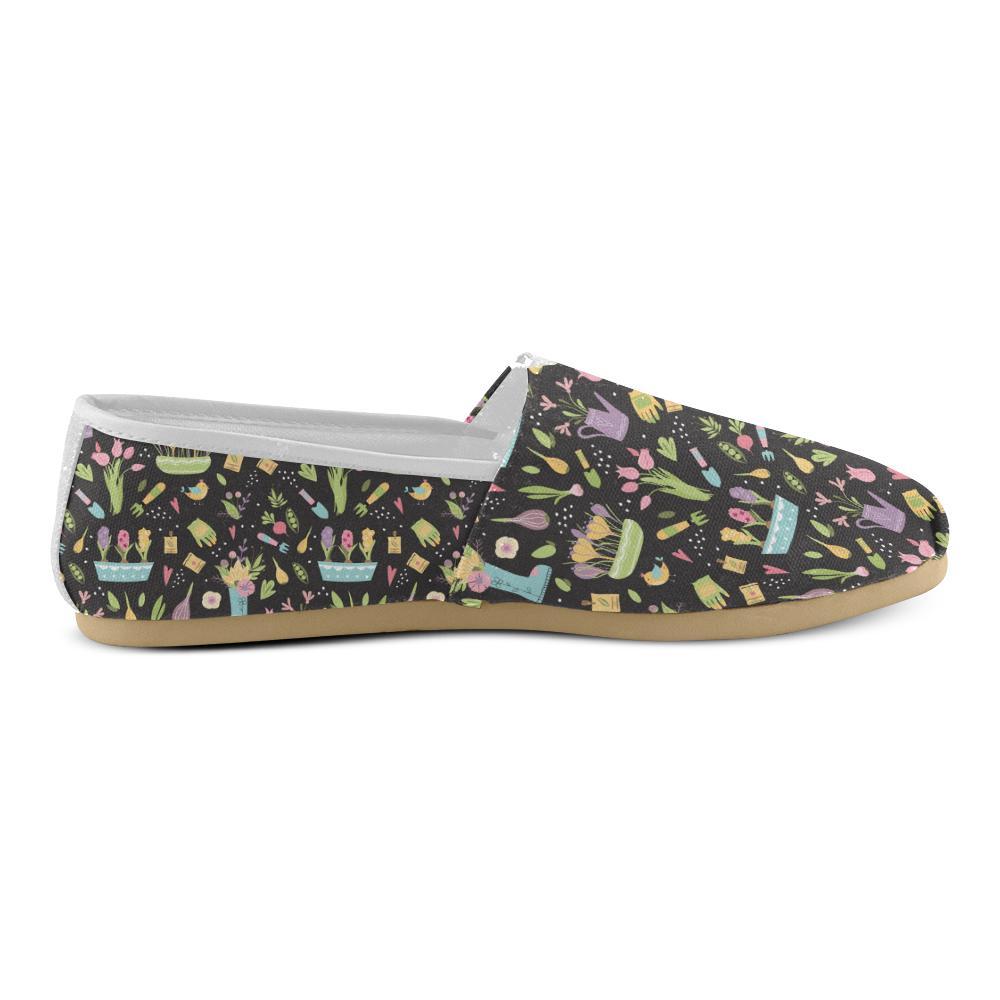 Gardening Pattern Print Design G03 Women Casual Shoes-JorJune.com