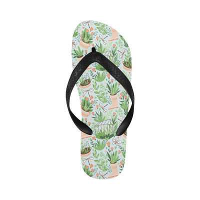 Gardening Pattern Print Design G04 Flip Flops-JorJune