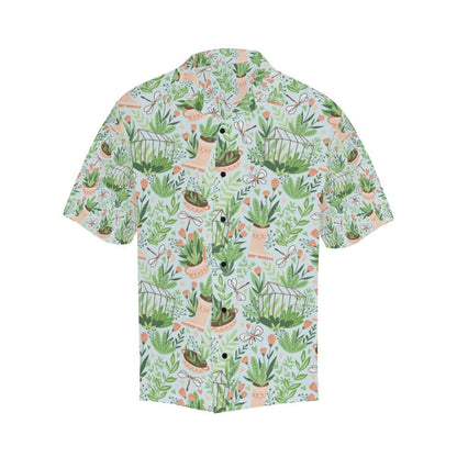 Gardening Pattern Print Design G04 Men Hawaiian Shirt-JorJune