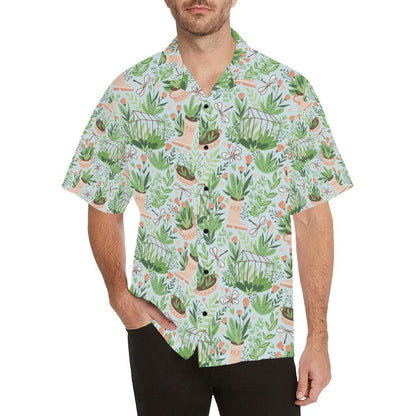 Gardening Pattern Print Design G04 Men Hawaiian Shirt-JorJune