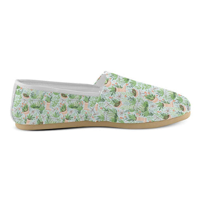 Gardening Pattern Print Design G04 Women Casual Shoes-JorJune.com