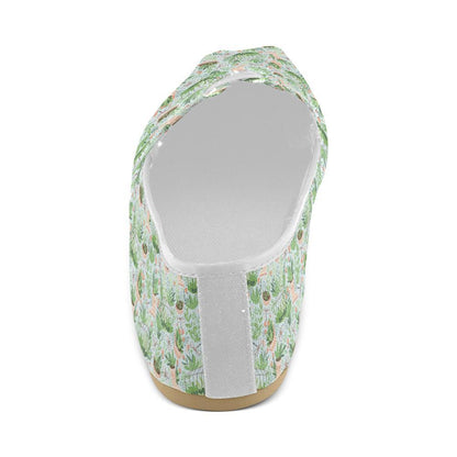 Gardening Pattern Print Design G04 Women Casual Shoes-JorJune.com