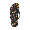 Gardening Pattern Print Design G05 Flip Flops-JorJune