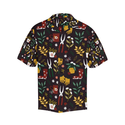 Gardening Pattern Print Design G05 Men Hawaiian Shirt-JorJune