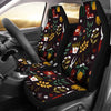 Gardening Pattern Print Design G05 Universal Fit Car Seat Covers-JorJune