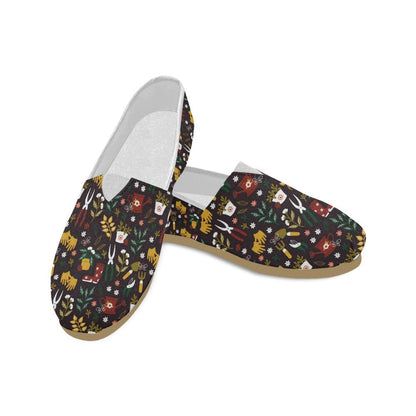 Gardening Pattern Print Design G05 Women Casual Shoes-JorJune.com