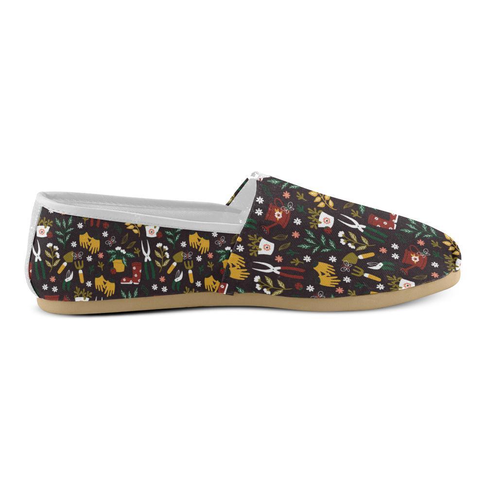 Gardening Pattern Print Design G05 Women Casual Shoes-JorJune.com